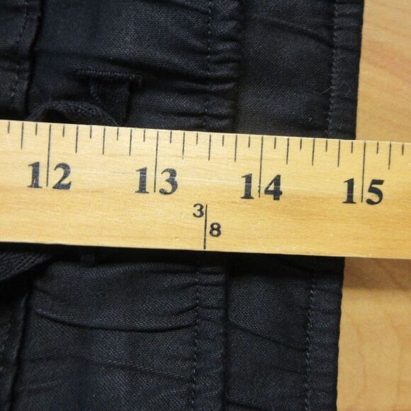 BUFFALO DAVID BITTON Womens Soft Tencel Pull-On Pants XXL Black 2XL Cropped NWT - Picture 13 of 15